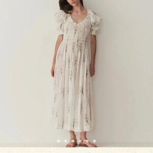 Doen Ischia Dress Painted Boquet